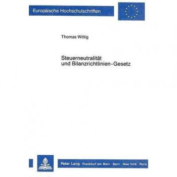Steuerneutralität und Bilanzrichtlinien-Gesetz
