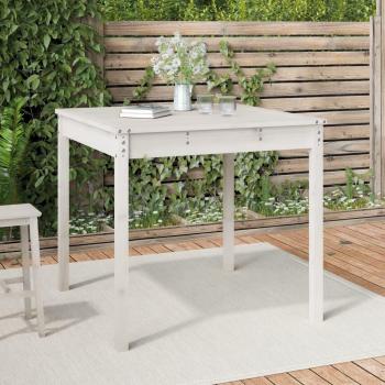 Table de jardin en bois de pin – dimensions 82,5×82,5×76 cm