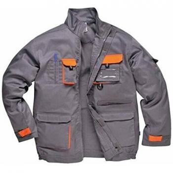 Portwest TX10GRRXS Texo Contrast Jacket, Regular, Size: X-Small, Grey