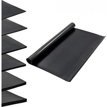 Smooth Anti-Slip Rubber Floor Mat 1.2x2 m 4 mm