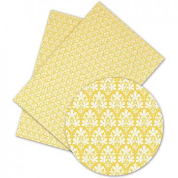 Feuilles de Similicuir Florales Nœuds 30x136 cm