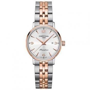 Certina Caimano Reloj de Mujer Acero Bicolor C0352102203701