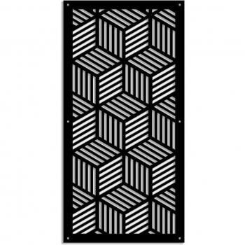 Toldo Cubic 47x94 cm Negro – Estilo PVC Perforado