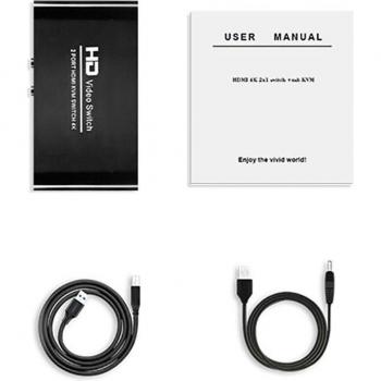 OULLX 4K USB KVM-Splitter