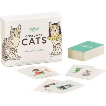 Jeu de Mémoire Chats Costumés