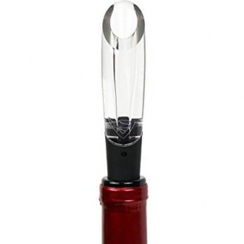 Vinturi 13990600 Compact Glass Aerator – Black (Bottle)