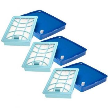 Vhbw HEPA Filter Set for Philips PowerPro Expert FC9730