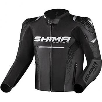 Giacca in pelle SHIMA STR 2.0 per moto