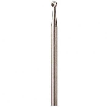 Set di Punte Dremel 107: 3 Fresa a Sfera 2,4 mm per Incisione