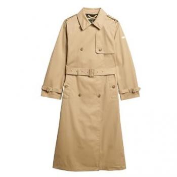 Superdry Impermeabile Donna Classic Shaker Beige