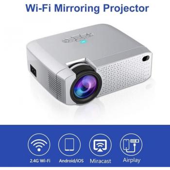 Trade Shop Proyector LED Wifi 36‑150″ 5600 Lúmenes Q-a16b