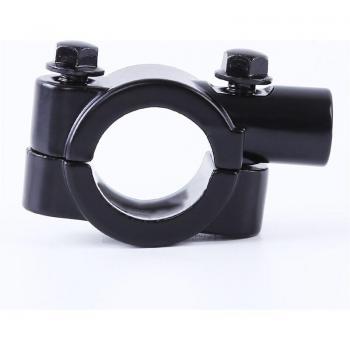 Fixation rétroviseur métallique pour moto, support ajustable guidon