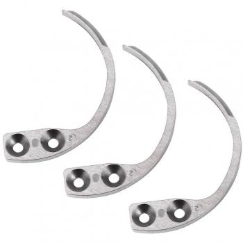 Détacheur de Tag de Sécurité 3 Pcs Magnétique Argent 5x2CM