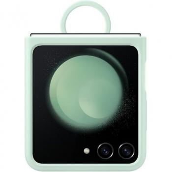 Custodia in Silicone con Anello per Samsung Galaxy Z Flip5