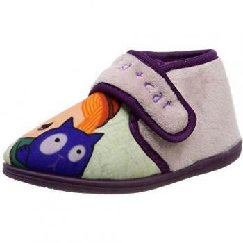 Cerdá Peg and Cat, Zapatillas de Estar por casa para Niñas, Morado (Lila C05), 23 EU