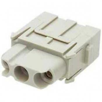 Grau: Harting Buchseneinsatz + Crimpsatz 09140033101