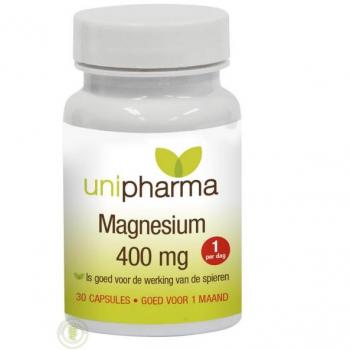 Unipharma Magnesium 400mg Zachte Capsules