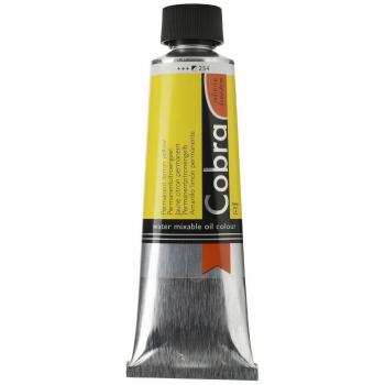 Cobra Water Mixable Oil Paint 40ml Permanent Yellow