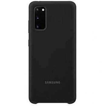 Samsung Custodia in Silicone per Galaxy S20, Nera