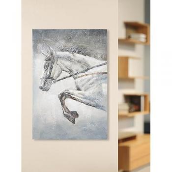 GILDE Wandbild »Springendes Pferd«
