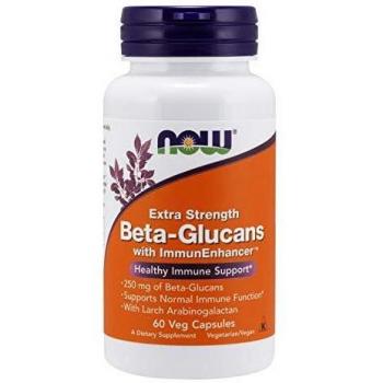 NOW Foods Beta-Glucans Extra Strength with ImmunEnhancer