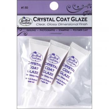 Crystal Coat Glaze for Quilling – 3‑Piece Pack (Multi‑Colour)