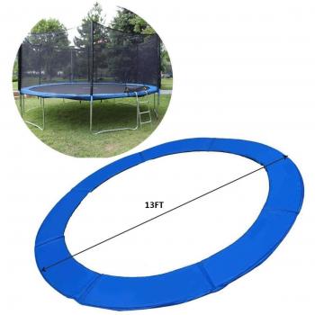 COSTWAY 13ft Jump Pad Surround – Durable Foam and Weather‑Proof PVC