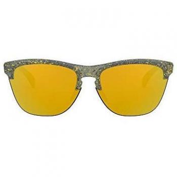 OAKLEY 0OO9374 Occhiali da Sole, Uomo, Splatter Crystal Black