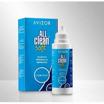 Solution Multifonctions Avizor All Clean Soft 100 ml + Etui Inclus