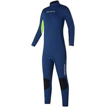 Muta Long Sleeve Neoprene Mystic con Zip sul Dorso, Design Star per Ragazzi