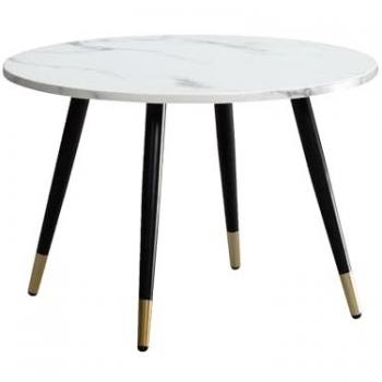 Rundes Sofatisch in Marmor-Design