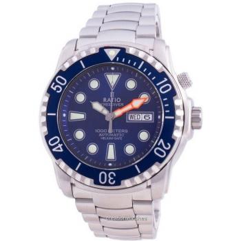 Montre homme Ratio FreeDiver 1000M Helium-Safe Sapphire Automatique 1068HA96-34VA-BLU