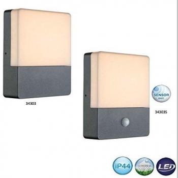 Aluminium‑Glas‑Outdoor‑Lampe „Globo“ – 10,5 W LED, IP44 zertifiziert