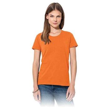 Stedman 4P Women’s Shirt Orange Baumwolle Größe L