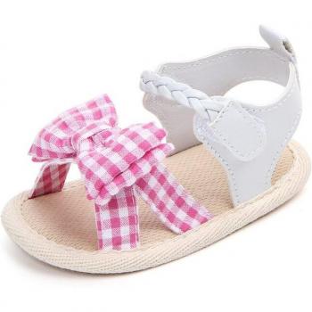 Newborn Girls' Summer Princess Bow Sandals 0-18 Months
