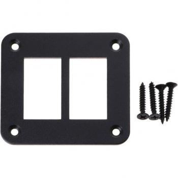 Soporte metálico de panel de interruptor basculante ARB Carling Narva (aluminio) 2/3/4/6 vías