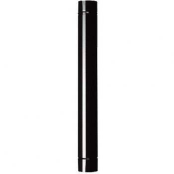 Tuyau Vitre Noir pour Poêle 100 cm