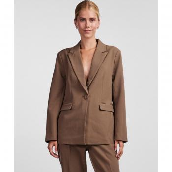 Yas Y.A.S Blazer Combiné – Tons Brown Terre, M, Fille