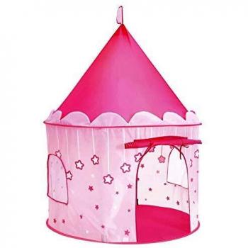 SONGMICS Tenda da Gioco per Bambini Certificata EN71 Rosa