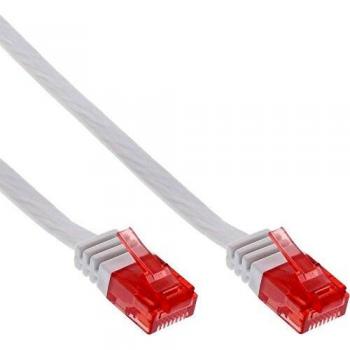Cavo Ethernet Piatto U/UTP 5 m Cat.6 Bianco