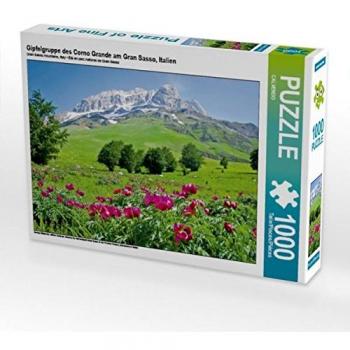 CALVENDO Puzzle Corno Grande, Gran Sasso, Italien 1000 Teile Lege-Größe 64 x 48 cm