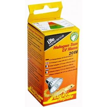 Lucky Reptile Halogen Sun LV Nano 20 W Doppelpack Halogenlampen