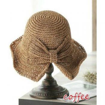Ladies Beach Sun Hat with Collapsible Design