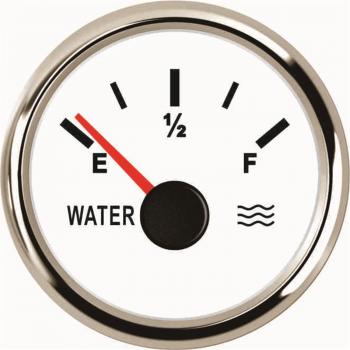 Retroiluminado 52 mm Medidor de Agua Marina 0‑190 Ω