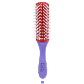 Brosse à cheveux Denman 9 rangées, démêlante, cuir chevelu, lisse, bouclé, humide, femme