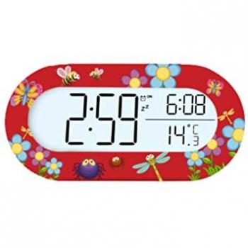WeKids Chrono‑Éclair – Petit Réveil Rouge