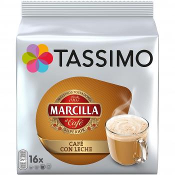 Capsulas TASSIMO MARCILLA Cafe con leche