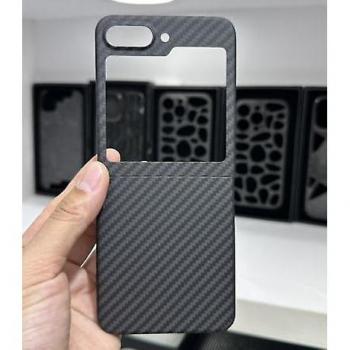 Casquette Carbon Fiber Ultra Fine Compatible Galaxy Z Flip 5