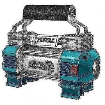 Mini Compresseur de Gonflage 12V Torche