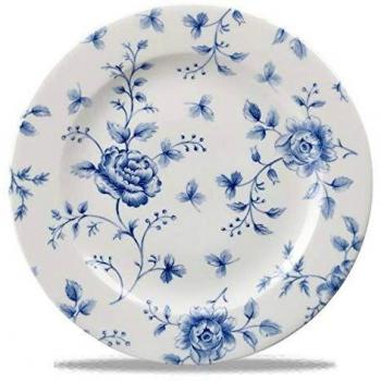 Churchill Super Vitrified Vintage Prints Tea Plate, Prague Rose Print